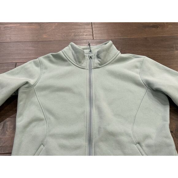 Under Armour Womens Mint Green XStorm Fleece Full Zip Jacket Size M MEDIUM - Picture 4 of 11